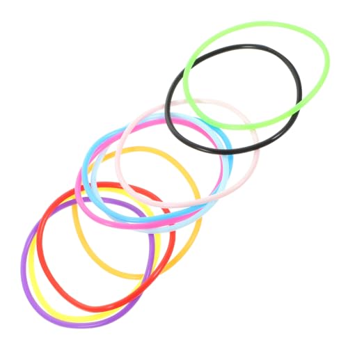 CLISPEED Bunte Silikon Armbänder für Erwachsene Elastische Armreifen Dehnbar Vielseitig Einsetzbar Party und Festivalaccessoires CLISPEED Bunte Silikon Armbänder für Erwachsene Elastische Armreifen Dehnbar Vielseitig Einsetzbar Party und Festivalaccessoires von CLISPEED