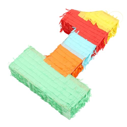 CLISPEED Bunte Zahl Pinata zum Befüllen mit Süßigkeiten Kreative Party Dekoration für Kindergeburtstag Farbenfrohes Robustes Geburtstags Gastgeschenk für Festliche Überraschungen CLISPEED Bunte Zahl Pinata zum Befüllen mit Süßigkeiten Kreative Party Dekoration für Kindergeburtstag Farbenfrohes Robustes Geburtstags Gastgeschenk für Festliche Überraschungen von CLISPEED