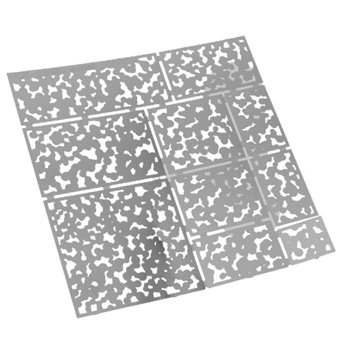 CLISPEED Camo Sprühschablone Wiederverwendbare Tarnmuster Schablone für Diy Projekte Kunstdekoration und Malen Wänden Möbeln und Textilien von CLISPEED