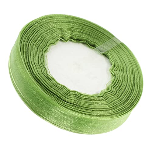 CLISPEED Chiffonband Transparentes DIY Dekoband für Bastelprojekte Geschenkverpackungen und Blumenarrangements für Feste und Partys Eleganter Farbe von CLISPEED