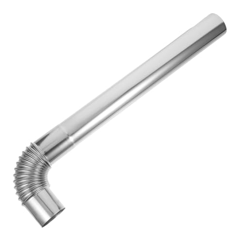 CLISPEED Chimney Flue Rauchrohr mit Bogen Hitzebeständig Einfache Montage Metall Abgasrohr für Ofen Kamin Heizung Langlebig und Leicht zu Reinigen CLISPEED Chimney Flue Rauchrohr mit Bogen Hitzebeständig Einfache Montage Metall Abgasrohr für Ofen Kamin Heizung Langlebig und Leicht zu Reinigen von CLISPEED