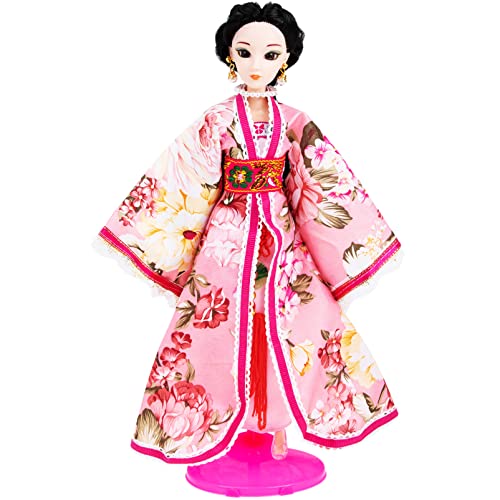 CLISPEED Chinesische Hanfu Puppe mit Traditioneller Kleidung Süßes Kinderspielzeug für Kreative Rollenspiele und Warmes CLISPEED Chinesische Hanfu Puppe mit Traditioneller Kleidung Süßes Kinderspielzeug für Kreative Rollenspiele und Warmes von CLISPEED