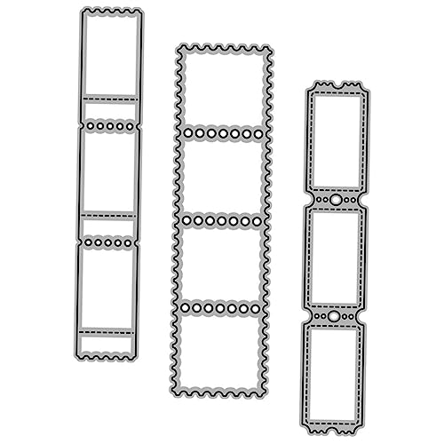 CLISPEED DIY Metall Schneideform für Handprägung Stanzformen für Kartenherstellung Geeignet für Scrapbooking und Kreative Bastelprojekte Langlebig und Zuverlässig Fördert Kreativität und von CLISPEED