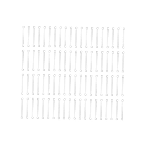 CLISPEED DIY Ohrring Zubehör Metall Verbindungsstäbe Weiß k für Frauen Ohrringe Selber Machen Sterlingsilber Look Chic Schmuckteile CLISPEED DIY Ohrring Zubehör Metall Verbindungsstäbe Weiß k für Frauen Ohrringe Selber Machen Sterlingsilber Look Chic Schmuckteile von CLISPEED