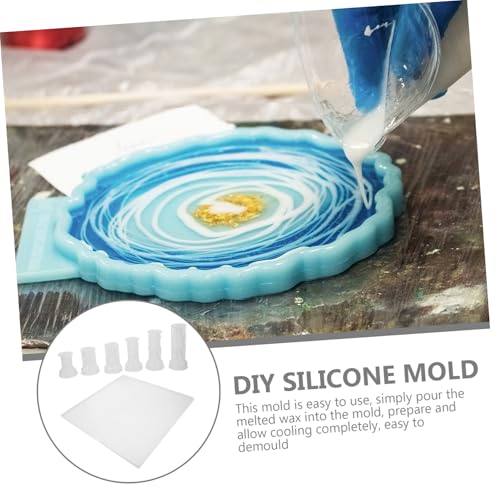 CLISPEED DIY Schach Silikonform Schachbrett und Figuren Gießform Epoxidharz Transparent Flexibel Strapazierfähig für Internationale Schachstücke und Bastelprojekte CLISPEED DIY Schach Silikonform Schachbrett und Figuren Gießform Epoxidharz Transparent Flexibel Strapazierfähig für Internationale Schachstücke und Bastelprojekte von CLISPEED