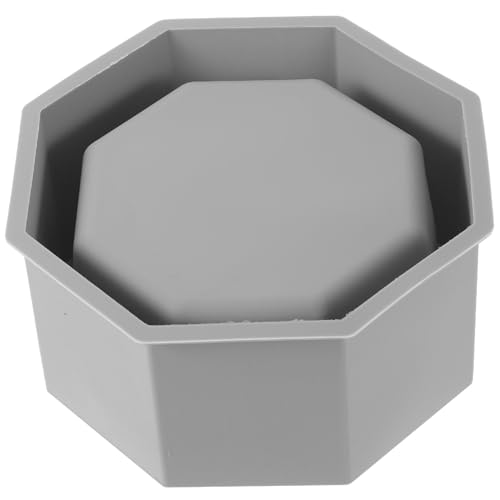 CLISPEED DIY Silikon Blumentopf Gießform Hexagonal Planter Casting Mold für Handgemachte Pflanzgefäße Epoxidharz Resin Vase Formen DIY Dekoration von CLISPEED