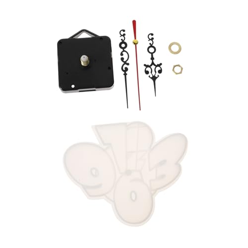 CLISPEED DIY Silikonform für Uhrenbasteln Flexible Epoxidharz Gießform Runde Handwerk Uhrform mit Non Stick Design Wiederverwendbar für Kreative Wanddeko und DIY Kunsthandwerk CLISPEED DIY Silikonform für Uhrenbasteln Flexible Epoxidharz Gießform Runde Handwerk Uhrform mit Non Stick Design Wiederverwendbar für Kreative Wanddeko und DIY Kunsthandwerk von CLISPEED