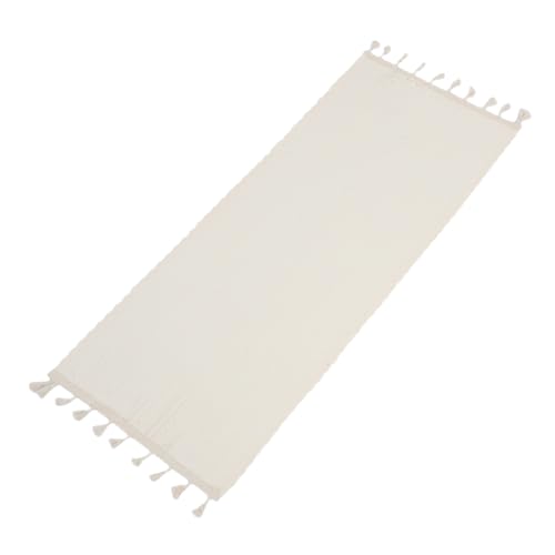 CLISPEED Dekorativer Tischbezug mit Quasten Rutschfester Kaffeetischschutz Minimalistische Tischdeko für Wohnzimmerschrank CLISPEED Dekorativer Tischbezug mit Quasten Rutschfester Kaffeetischschutz Minimalistische Tischdeko für Wohnzimmerschrank von CLISPEED