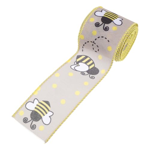 CLISPEED Dekoratives Kantenband Breit Polyester Geschenkband für DIY Basteln Verpackung Festivaldeko Vielseitiges Schmuckband für Geschenkverpackungen Haarbänder Hochzeits und CLISPEED Dekoratives Kantenband Breit Polyester Geschenkband für DIY Basteln Verpackung Festivaldeko Vielseitiges Schmuckband für Geschenkverpackungen Haarbänder Hochzeits und von CLISPEED