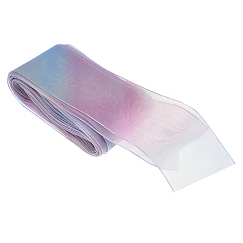 CLISPEED Diy Bänder Chiffon Farbenfrohes Muster Material für Haaraccessoires Yards Lange Seidenbänder für Projekte Feiern und Dekorationen CLISPEED Diy Bänder Chiffon Farbenfrohes Muster Material für Haaraccessoires Yards Lange Seidenbänder für Projekte Feiern und Dekorationen von CLISPEED