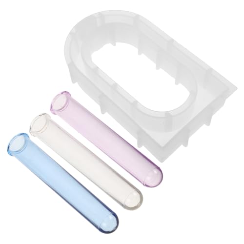 CLISPEED Diy Silikonform für Hydroponische Vasen Resin Gießform für Pflanzenhalter mit Testrohren für Kreative Dekoration und Kunsthandwerk CLISPEED Diy Silikonform für Hydroponische Vasen Resin Gießform für Pflanzenhalter mit Testrohren für Kreative Dekoration und Kunsthandwerk von CLISPEED