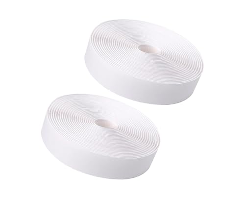 CLISPEED Doppelseitiges Klettband Selbstklebend Strapazierfähiges Nylon Haken und Flauschband Vielseitiges Befestigungsband für Kabelmanagement DIY Industrie und Haushalt von CLISPEED
