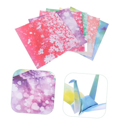 CLISPEED Doppelseitiges Origami Papier mit Farbverlaufenden Sternmustern Buntes Faltpapier für DIY Bastelprojekte Umweltfreundlich für Kunst und Dekoration CLISPEED Doppelseitiges Origami Papier mit Farbverlaufenden Sternmustern Buntes Faltpapier für DIY Bastelprojekte Umweltfreundlich für Kunst und Dekoration von CLISPEED