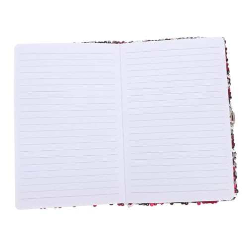 CLISPEED Doppelseitiges Pailletten notizbuch mit Schloss für Mädchen Wasserdichtes Tagebuch mit Schlüssel Interaktives Journal für Schule Schreiben und Kreative Gestaltung CLISPEED Doppelseitiges Pailletten notizbuch mit Schloss für Mädchen Wasserdichtes Tagebuch mit Schlüssel Interaktives Journal für Schule Schreiben und Kreative Gestaltung von CLISPEED