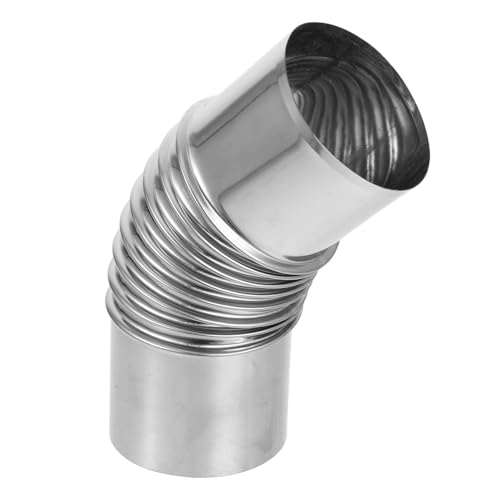 CLISPEED Edelstahl Rohrbogen Kaminrohr Ofenrohr Hitzebeständig für Campingöfen und Wohnkamine Vielseitiger Edelstahl bogen Rauchabzug Kompatibel Einfache Montage CLISPEED Edelstahl Rohrbogen Kaminrohr Ofenrohr Hitzebeständig für Campingöfen und Wohnkamine Vielseitiger Edelstahl bogen Rauchabzug Kompatibel Einfache Montage von CLISPEED