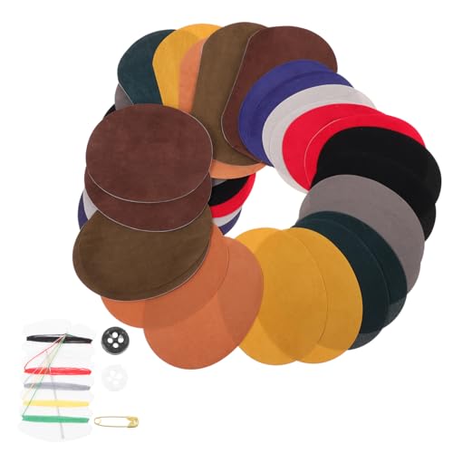 CLISPEED Eisen Bügelflicken für Jeans und Pullover Einfache Ovale Knie und Ellbogen Patches zum Aufbügeln Vielseitig Zuschneidbar Selbstklebend für Reparatur und Dekoration CLISPEED Eisen Bügelflicken für Jeans und Pullover Einfache Ovale Knie und Ellbogen Patches zum Aufbügeln Vielseitig Zuschneidbar Selbstklebend für Reparatur und Dekoration von CLISPEED