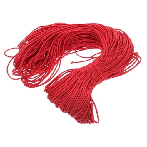 CLISPEED Elastisches Band Rot Hochwertige DIY Schnur für Maskenherstellung Bastelprojekte Bekleidungsdesign Dekoration und Mehr Praktische Langlebige Gummischnur für Anwendungen CLISPEED Elastisches Band Rot Hochwertige DIY Schnur für Maskenherstellung Bastelprojekte Bekleidungsdesign Dekoration und Mehr Praktische Langlebige Gummischnur für Anwendungen von CLISPEED