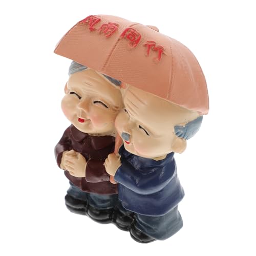 CLISPEED Elderly Couple Cake Topper Resin Figurine Hochzeit Geburtstag Tortendeko CLISPEED Elderly Couple Cake Topper Resin Figurine Hochzeit Geburtstag Tortendeko von CLISPEED