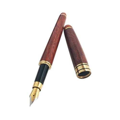 CLISPEED Eleganter Holz füllfederhalter aus hochwertigem Naturholz Langlebig und Komfortabel als Edles Geschenk für Büro Schule und Zuhause für Unterschriften und Kreative Schreibarbeiten CLISPEED Eleganter Holz füllfederhalter aus hochwertigem Naturholz Langlebig und Komfortabel als Edles Geschenk für Büro Schule und Zuhause für Unterschriften und Kreative Schreibarbeiten von CLISPEED