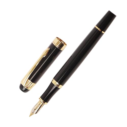 CLISPEED Eleganter Metall Füllfederhalter für Business und Kalligraphie Robuster Füller mit Sanftem Tintenfluss Vielseitig für Büro Schule und Anfänger Stilvoller Schreibstift für CLISPEED Eleganter Metall Füllfederhalter für Business und Kalligraphie Robuster Füller mit Sanftem Tintenfluss Vielseitig für Büro Schule und Anfänger Stilvoller Schreibstift für von CLISPEED