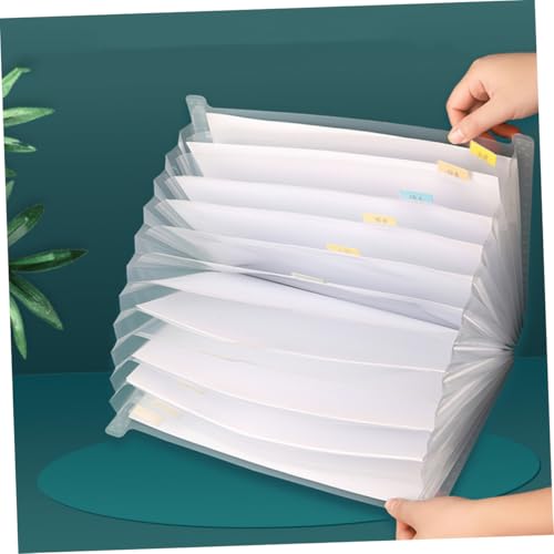 CLISPEED Erweiterbarer Fächermappe Dokumentenmappe mit Fächern Großer Kapazität Büro Organizer Leichter Tragbarer Aktenordner für Wichtige Dokumente und Unterlagen für Schule und Büro CLISPEED Erweiterbarer Fächermappe Dokumentenmappe mit Fächern Großer Kapazität Büro Organizer Leichter Tragbarer Aktenordner für Wichtige Dokumente und Unterlagen für Schule und Büro von CLISPEED