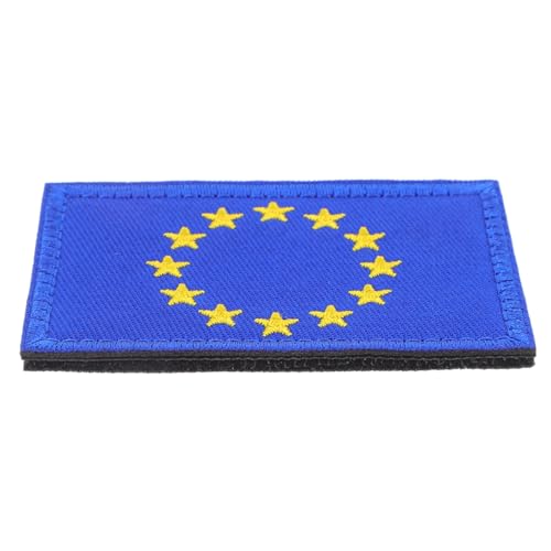 CLISPEED Europäische Union Flagge Patch mit Gesticktes Eu Abzeichen für Kleidung Rucksäcke Hüte Einfach Anzubringen Robust Modisches Eu Flaggen Aufnäher Zubehör CLISPEED Europäische Union Flagge Patch mit Gesticktes Eu Abzeichen für Kleidung Rucksäcke Hüte Einfach Anzubringen Robust Modisches Eu Flaggen Aufnäher Zubehör von CLISPEED