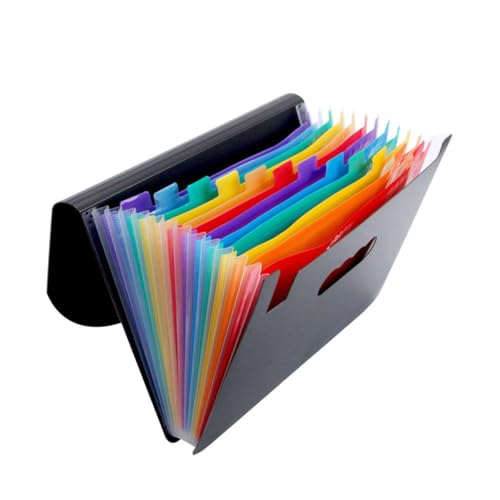 CLISPEED Fächer Tragbarer Multi Funktions Ordner mit Regenbogen Design Leichter Dokumentenmappe für Schule Büro und Zuhause Robuster Kunststoff zur Papierorganisation und Aufbewahrung CLISPEED Fächer Tragbarer Multi Funktions Ordner mit Regenbogen Design Leichter Dokumentenmappe für Schule Büro und Zuhause Robuster Kunststoff zur Papierorganisation und Aufbewahrung von CLISPEED