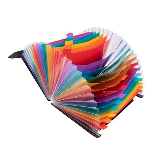 CLISPEED Fächermappe aus Hochwertigem Papier Fächer Vielseitiger Dokumenten Organizer für Büro und Schule Tragbare Ordnungsmappe für Rechnungen Quittungen und Kleine Unterlagen Schwarz CLISPEED Fächermappe aus Hochwertigem Papier Fächer Vielseitiger Dokumenten Organizer für Büro und Schule Tragbare Ordnungsmappe für Rechnungen Quittungen und Kleine Unterlagen Schwarz von CLISPEED