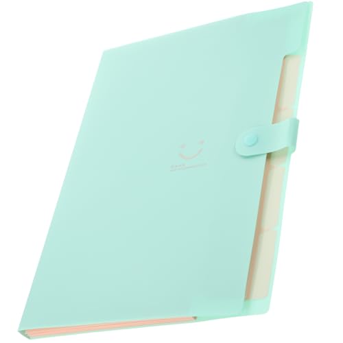 CLISPEED Folder Organizer mit Fächern Vielseitiger und Dokumentenmappe für Schule Büro Zuhause Tragbarer Aktenordner zur Übersichtlichen Aufbewahrung von Papieren und Belegen CLISPEED Folder Organizer mit Fächern Vielseitiger und Dokumentenmappe für Schule Büro Zuhause Tragbarer Aktenordner zur Übersichtlichen Aufbewahrung von Papieren und Belegen von CLISPEED