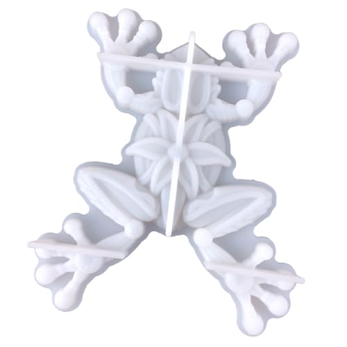 CLISPEED Frosch Silikonform Wiederverwendbare DIY Gießform für Epoxidharz und Seife Detaillierte Tierform Bastelzubehör für Wanddekoration und Kreative Handarbeiten CLISPEED Frosch Silikonform Wiederverwendbare DIY Gießform für Epoxidharz und Seife Detaillierte Tierform Bastelzubehör für Wanddekoration und Kreative Handarbeiten von CLISPEED