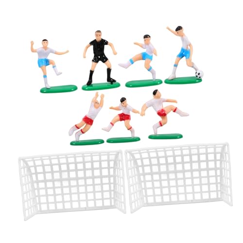 CLISPEED Fußball Torten Deko Soccer Themed Landschaft Miniatur Sportliche Geburtstags Dekoration aus Sicherem Einfache Anwendung für Fußballfans und Party CLISPEED Fußball Torten Deko Soccer Themed Landschaft Miniatur Sportliche Geburtstags Dekoration aus Sicherem Einfache Anwendung für Fußballfans und Party von CLISPEED