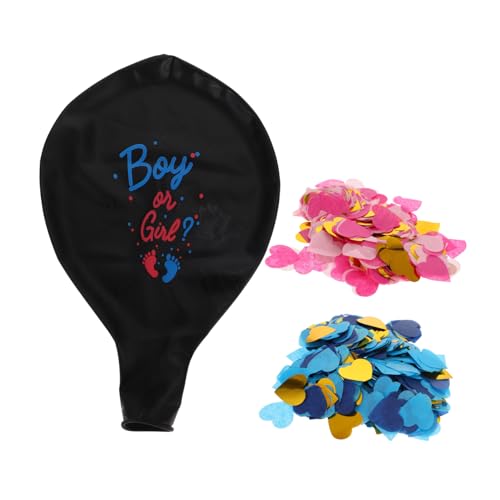 CLISPEED Gender Reveal Ballon mit Blauem und Pinkem Konfetti Latex Party Dekoration für Shower Geburtstagsfeier und Babyparty Einfach Aufzublasen Romantische Atmosphäre Indoor Outdoor CLISPEED Gender Reveal Ballon mit Blauem und Pinkem Konfetti Latex Party Dekoration für Shower Geburtstagsfeier und Babyparty Einfach Aufzublasen Romantische Atmosphäre Indoor Outdoor von CLISPEED