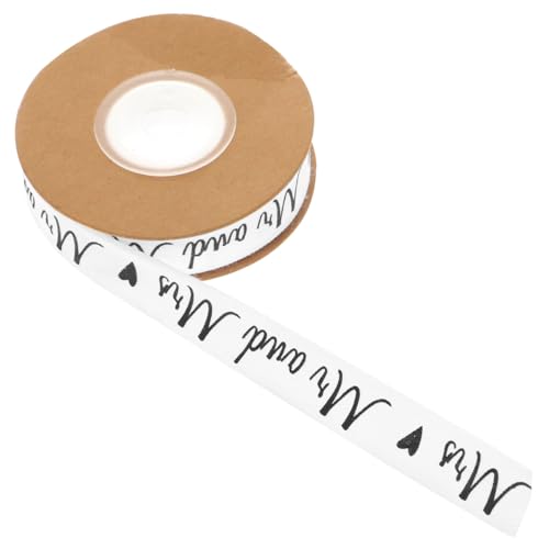 CLISPEED Geschenkverpackungsband zum Valentinstag graceling anhänger spriegel party dekoration geschenkpakete partydekoration Chiffon Bögen trimmen Band zum Verpacken Band Baumwolle Nähband von CLISPEED