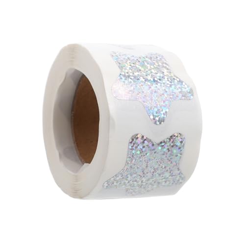 CLISPEED Glänzende Fünf Punkte Stern Sticker Selbstklebend Belohnungsaufkleber für Lehrer und Schulkind Dekorativ für Geschenke Scrapbooking und Motivationszwecke CLISPEED Glänzende Fünf Punkte Stern Sticker Selbstklebend Belohnungsaufkleber für Lehrer und Schulkind Dekorativ für Geschenke Scrapbooking und Motivationszwecke von CLISPEED