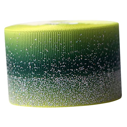CLISPEED Glitzer Grosgrain Band Gradientfarbe für Diy Haaraccessoires und Geschenkverpackungen Grün Yards Rolle Hochzeiten Partys und Bastelprojekte Sicher und Langlebig CLISPEED Glitzer Grosgrain Band Gradientfarbe für Diy Haaraccessoires und Geschenkverpackungen Grün Yards Rolle Hochzeiten Partys und Bastelprojekte Sicher und Langlebig von CLISPEED