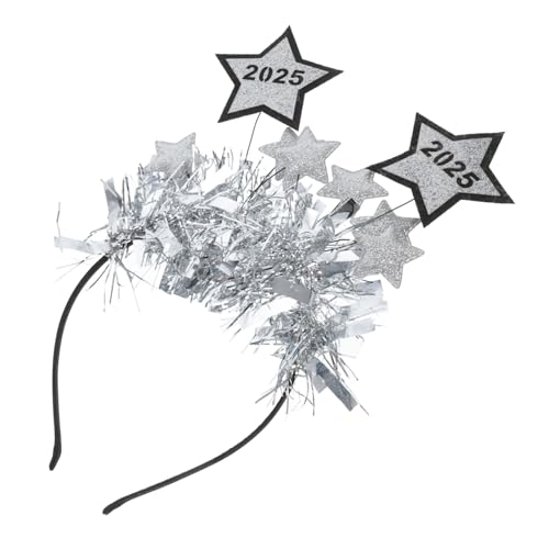 CLISPEED Glitzer Stirnband für Silvester Funkelnde Haarspange für Neujahrsfeiern und Partys für Erwachsene Langlebig und Festliche CLISPEED Glitzer Stirnband für Silvester Funkelnde Haarspange für Neujahrsfeiern und Partys für Erwachsene Langlebig und Festliche von CLISPEED