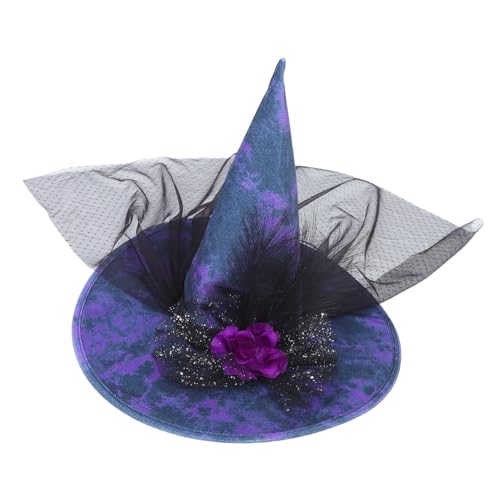 CLISPEED Halloween Hexenhut Schwarzer Hut Hexenkappen Hexenhüte Hexenhut Mit Breiter Krempe Kostümzubehör Cosplay Partyhüte Halloweenkostüme Halloweenzubehör Lustige Cosplays Zubehör Stoff CLISPEED Halloween Hexenhut Schwarzer Hut Hexenkappen Hexenhüte Hexenhut Mit Breiter Krempe Kostümzubehör Cosplay Partyhüte Halloweenkostüme Halloweenzubehör Lustige Cosplays Zubehör Stoff von CLISPEED