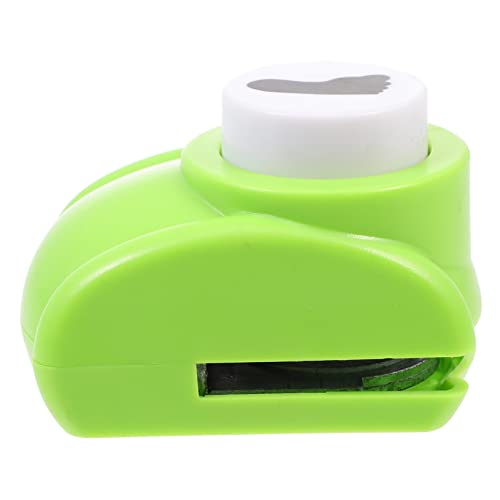 CLISPEED Handgefertigter Papierstanzer für Scrapbooking und DIY Projekte Großer Motivlocher Auto und Fußabdruck Design für Kreative Bastelarbeiten Farblich Variierend für Zufällige Farbe von CLISPEED
