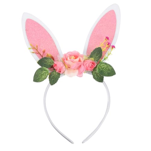 CLISPEED Hasenohren Haarreif Großes Bunny Ear Stirnband Party Kopfschmuck Leicht Komfortabel Für Damen Mädchen Karneval Kostüm Accessoire CLISPEED Hasenohren Haarreif Großes Bunny Ear Stirnband Party Kopfschmuck Leicht Komfortabel Für Damen Mädchen Karneval Kostüm Accessoire von CLISPEED