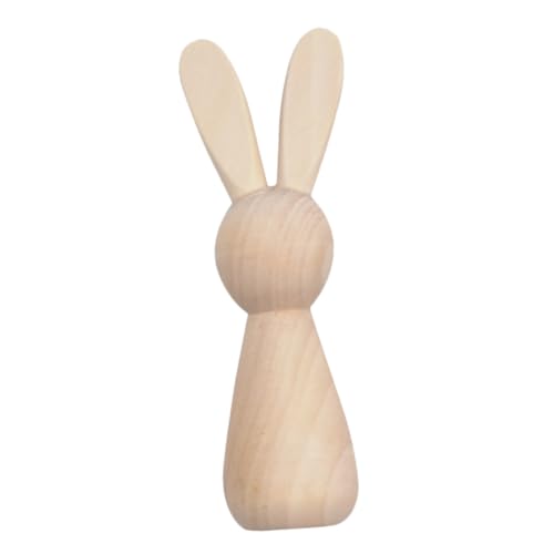 CLISPEED Hasenschmuck Aus Holz Für Mädchen Mini Hasenpuppe Kindergartendekor Plüschhasen Klein Kaninchen Aber Bunny Craft Hasenfiguren Hasenornament Hase-peg-puppe Unfertiger Hase CLISPEED Hasenschmuck Aus Holz Für Mädchen Mini Hasenpuppe Kindergartendekor Plüschhasen Klein Kaninchen Aber Bunny Craft Hasenfiguren Hasenornament Hase-peg-puppe Unfertiger Hase von CLISPEED