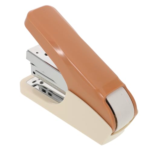 CLISPEED Heavy-duty Desktop Binding Maschine Single-finger Handhefter für Papierbücher Tragbarer Handhefter aus Abs und Eisen Praktisch und Langlebig für Schule Büro und Professionelle von CLISPEED