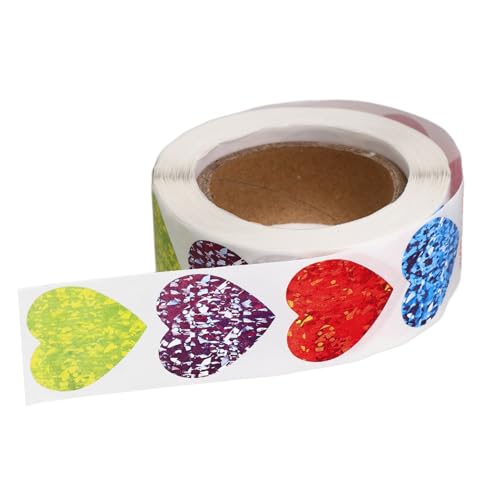 CLISPEED Herzförmige Aufkleber Farben Selbstklebend Vielseitige Valentinstag Verpackungssiegel Sticker Für Geschenke Briefe Scrapbooking Etiketten CLISPEED Herzförmige Aufkleber Farben Selbstklebend Vielseitige Valentinstag Verpackungssiegel Sticker Für Geschenke Briefe Scrapbooking Etiketten von CLISPEED