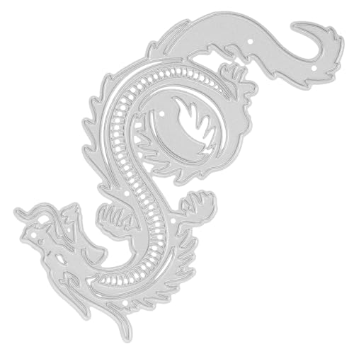 CLISPEED Hochcarbonstahl Dragon Stanzform DIY Kartenschablone Langlebig Wiederverwendbar Basteln Scrapbook Zubehör CLISPEED Hochcarbonstahl Dragon Stanzform DIY Kartenschablone Langlebig Wiederverwendbar Basteln Scrapbook Zubehör von CLISPEED