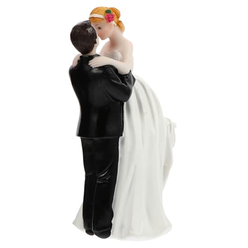 CLISPEED Hochzeits Dessert Topper Brautpaar Resin Figur Hochwertige Tortendeko Handbemalt Lebensecht Für Hochzeitstorte CLISPEED Hochzeits Dessert Topper Brautpaar Resin Figur Hochwertige Tortendeko Handbemalt Lebensecht Für Hochzeitstorte von CLISPEED