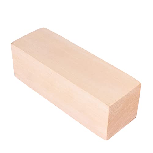 CLISPEED Holzstücke DIY Bastelmaterial Große Unvollendete Holzmodellbausteine für Kunstprojekte Heimdekoration Sicher für Erwachsene zum Malen und Verzieren von CLISPEED