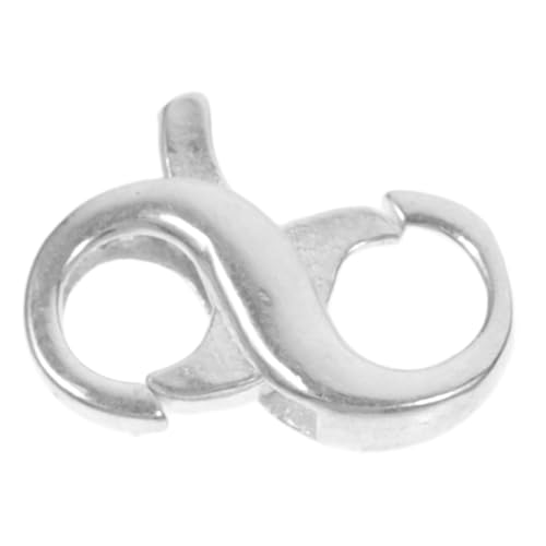 CLISPEED Karabinerverschluss Doppelverschluss Schmuckverbinder für DIY Halsketten Armbänder Handgefertigt Langlebig Sicher CLISPEED Karabinerverschluss Doppelverschluss Schmuckverbinder für DIY Halsketten Armbänder Handgefertigt Langlebig Sicher von CLISPEED