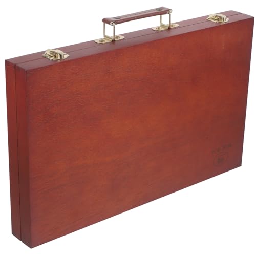 CLISPEED Kasten Holzbilderbox für Malerei Tragbar klein Fall Lackierorganisator Malwerkzeugkoffer Künstler Versorgung Packpalette Gehäuse hölzern CLISPEED Kasten Holzbilderbox für Malerei Tragbar klein Fall Lackierorganisator Malwerkzeugkoffer Künstler Versorgung Packpalette Gehäuse hölzern von CLISPEED