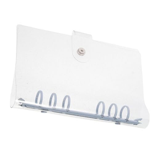 CLISPEED Kawaii Transparente PVC Binderhülle Reißfeste Lose Dokumentenmappe Organizer Für Schule Büro Reise In Nebelblau CLISPEED Kawaii Transparente PVC Binderhülle Reißfeste Lose Dokumentenmappe Organizer Für Schule Büro Reise In Nebelblau von CLISPEED