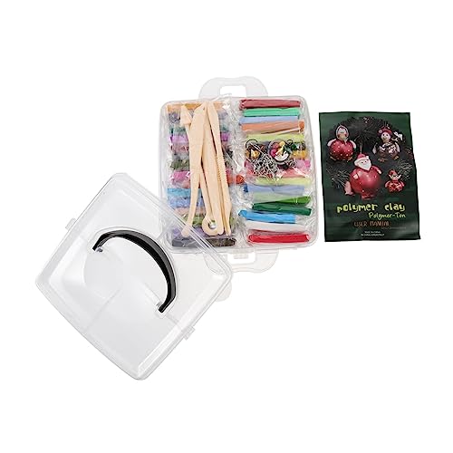 CLISPEED Keramikmodellierwerkzeug Farben Polymer Clay Knetmasse mit Ofenhärtbar DIY Schmuckherstellung und Modellierwerkzeugen für Präzises Formen und Kreatives Basteln CLISPEED Keramikmodellierwerkzeug Farben Polymer Clay Knetmasse mit Ofenhärtbar DIY Schmuckherstellung und Modellierwerkzeugen für Präzises Formen und Kreatives Basteln von CLISPEED