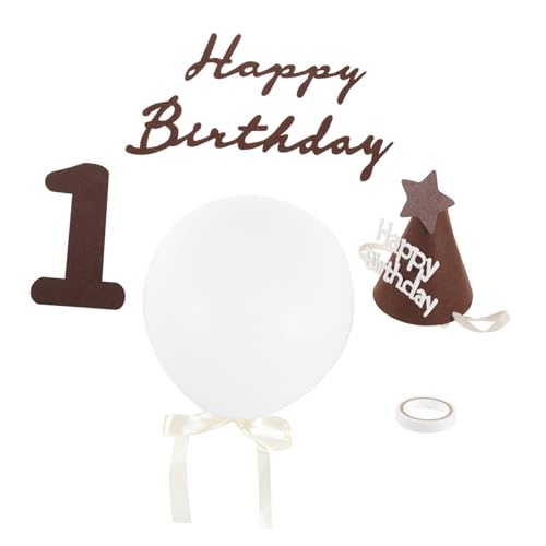 CLISPEED Kindergeburtstag Ballon Dekoration Ich Bin Jahr mit Buchstaben Girlande Langlebige Geburtstagsdeko für Jungen und Mädchen Einfache Wand und Raumgestaltung für Party Atmosphäre von CLISPEED